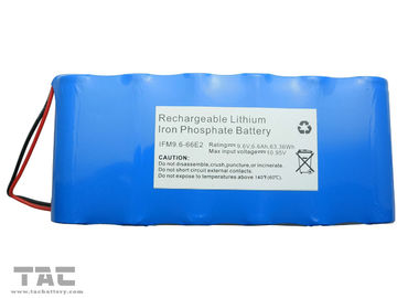 LiFePO4 Battery Pack IFR 26650 9.6V 6.6AH Untuk Produksi dan Penerangan Tenaga Surya