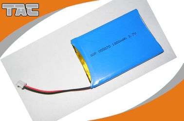 GSP055070 3.7V 1800mAh Baterai Lithium Ion Polymer Dengan PCB